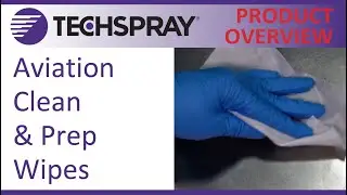 Techspray Aviation Clean & Prep Wipes