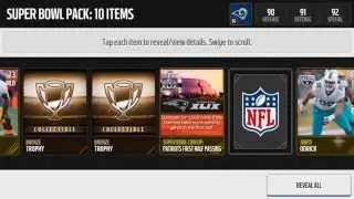 Madden Mobile | Super Bowl Pack Openings