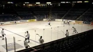 World Junior Development Camp - Team White Runs Drills