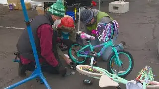 Holiday Kids Bike Giveaway returns for the fifteenth year in a row, donating hundreds of bicycles fo