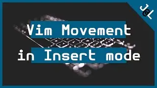 Перемещайте курсор в режиме вставки в Vim с помощью клавиш vim