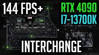 Escape from Tarkov [Interchange] - RTX 4090 + I7-13700K FPS Benchmark