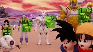 Dragon Ball Z & GT Power Levels Ranking Comparison