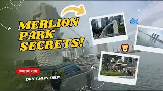 Merlion Park Singapore Vlog 2025 | Marina Bay Sands View, History & Travel Guide