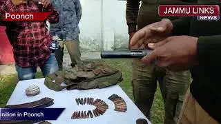 Special Operations Group recovers arms, ammunition in Poonch