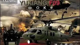 2022 Newest UH-60 Black Hawk RC Military Helicopter. outdoor flight 6CH 3D