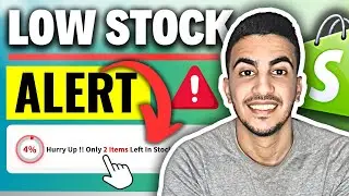 How To Add Low Stock Indicator Widget On Product Page In Shopify (Free)