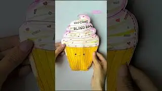 Cupcake Blind Bag #shorts #youtubeshorts #cupcake #blindbag #papercraft #diy#viral#trending #squishy