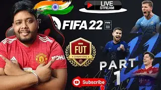 Fifa 22 Ultimate Team - FUT CHAMPION STARTED #AVIDGR8 JOIN KARO JALDI AND DO #SUBSCRIBE