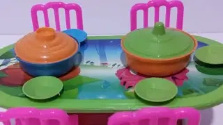 toy asmr] Kitchen PlaySet ASMR Satisfying with Unboxing No Talking | Review Toys