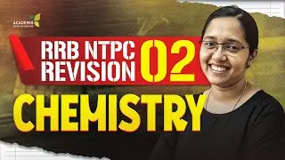 RRB NTPC Chemistry Class - ATOMIC STRUCTURE - Part 1