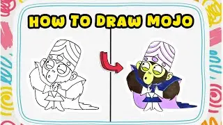 How to Draw Mojo Jojo from The Powerpuff Girls &ndash; Detailed Guide