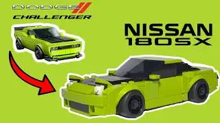 77237 Nissan 180SX - Lego Speed Champions Alternative MOC Tutorial
