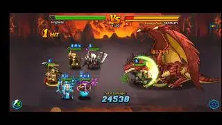 kingdom Quest dragon Battle!