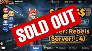 Crisis Action Sell Acc 25$ Server Rebels (VIP5) #9KH [Cambodian Only]