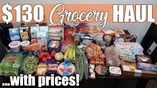 $130 Walmart Grocery Pickup Haul with Prices | Unicorn Snacks and Ibotta Haul