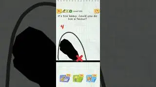 #Draw 2 Save:Stick Man Puzzles  Level 101 Answer very easy tips#
