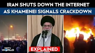 Explained: Iran Shuts Down The Internet As Khamenei Signals Crackdown