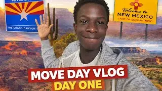 Move day vlog: day one(Arizona, New Mexico)
