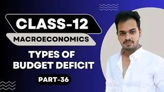 Types of Budget Deficit | Government Budget | Class 12 Macroeconomics| Part-36