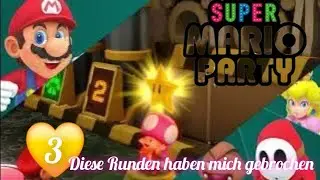 Die letzten Paar Runden haben mich echt fertig gemacht! / Let's Play Super Mario Party