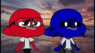 El amor de dark gumball y andrea roblek