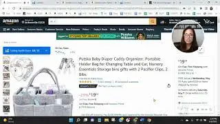 ASIN Review: Putska Baby Diaper Caddy Organizer - Amazon FBA