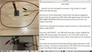 Build an Assisted Listening System 32Khz AM Transmitter & Receiver using 2 sound card SDR devices