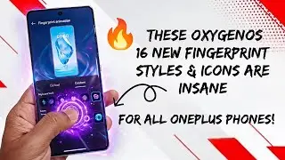 🔥 These OxygenOS 16 New Fingerprint styles & Icons are INSANE ! For all OnePlus Phones