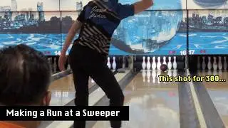 Bowling a 300 at a Sweeper Tournament