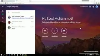 Hangout Website