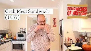 Crab Meat Sandwich Sandwich (1957) on Sandwiches of History⁣