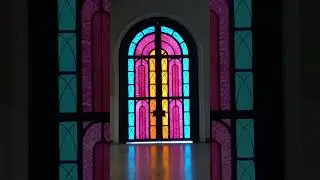 Stained-Glass Doors