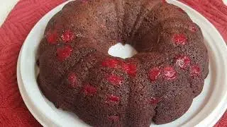 How to Make a Cherry Chocolate Bundt Cake