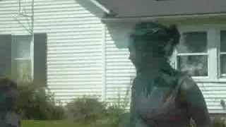 Family Paint Fight.