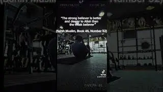 Strong believer 💪                                      #shorts #algorithm #gym #youtubeshorts #islam