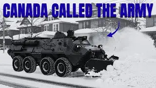 The 1999 Snowstorm That Buried Toronto - When the Military Had to Rescue the Snowplows
