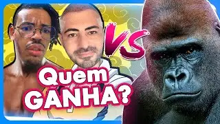 100 HUMANOS VS 1 GORILA! DÁ PRA ENCARAR OUTROS ANIMAIS? 🦍 – DON #37
