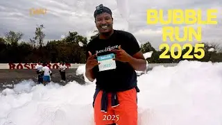 First 5K EVER | DMV 5K Bubble Run 2025 VLOG