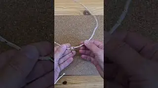 Easy & Simple Macrame Necklace    #diy #tutorial #shortsvideo
