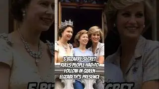 5 странных секретных правил, которым приходилось следовать в присутствии королевы Елизаветы. #кор...