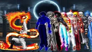 [Mugen KOF] Avenger Heidern Vs Super Orochi Team