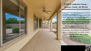21358 E Calle De Flores, Queen Creek AZ 85142 The Goodale Realty Team Queen Creek, AZ (85142) [2020]