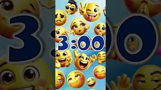 3 Minute Animated Emoji Timer for Class, study, breaks