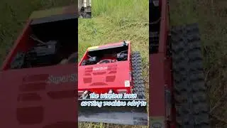 China made radio controlled slope mower low price for sale, Chinese remote control mower for sale