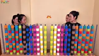 🎧 Team vs Team | Relaxing Color Sorting with ASMR Clicks