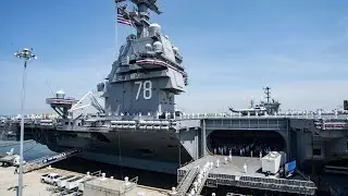 Inside the USS Gerald R. Ford: Exclusive Access to America's Cutting-Edge Aircraft Carrier