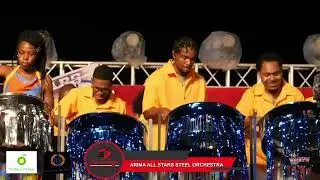 22 SINGLE PAN BANDS  ARIMA ALL STARS STEEL ORCHESTRA TINEY WINEY