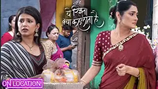 YRKKH | Dadisa और Abhira को आया सगाई का Card , किया मना | On Location | Star Plus