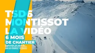 Time-lapse construction TSD Doppelmayr - Super Puma - Valloire - Savoie